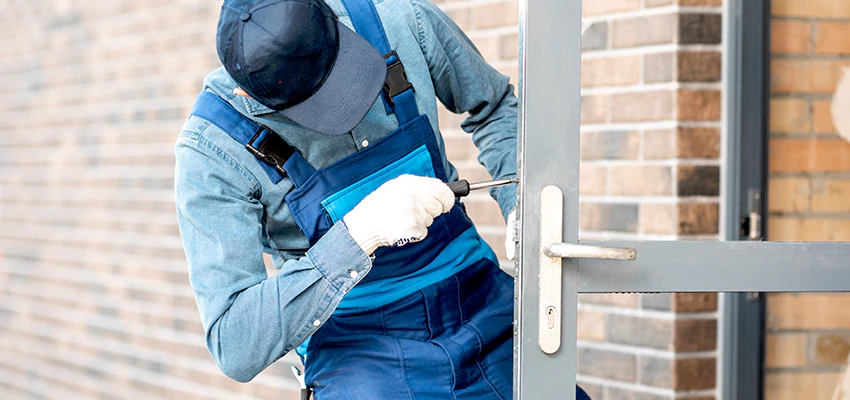 Pivot Storefront Door Locks Installation in Dixon, California